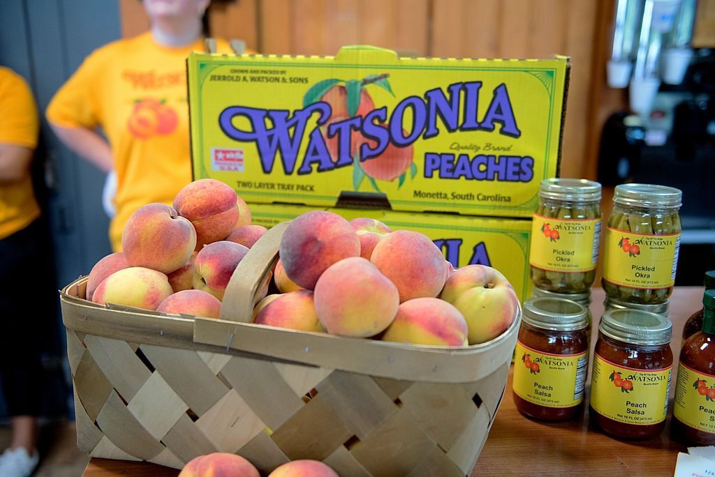 LakeMurrayCtry's tweet image. National Eat a Peach Day is one month away on 8/22! Did you know? SC actually produces an average of 3X more peaches than GA! Learn more about this sweet celebration and SC’s peach power at the 🔗 in our bio!
📍 Peaches 'N Such
#LakeMurrayCountry #DiscoverSC