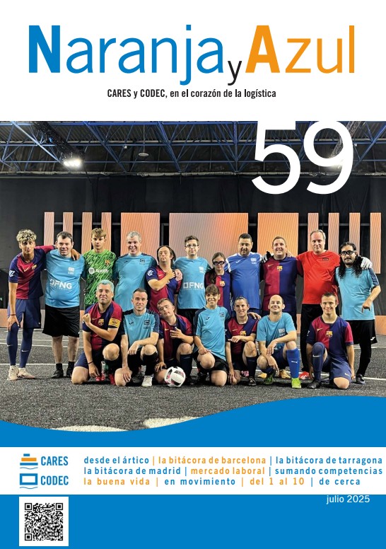 Publicado el número 59 de Naranja y Azul , la revista de Fundación CARES, CODEC y Club 2C. 🟠🔵

 👉 Puedes leerla aquí: bit.ly/44Lueyu

#Noticias #logística #disCapacidad #ExclusiónSocial #InserciónLaboral