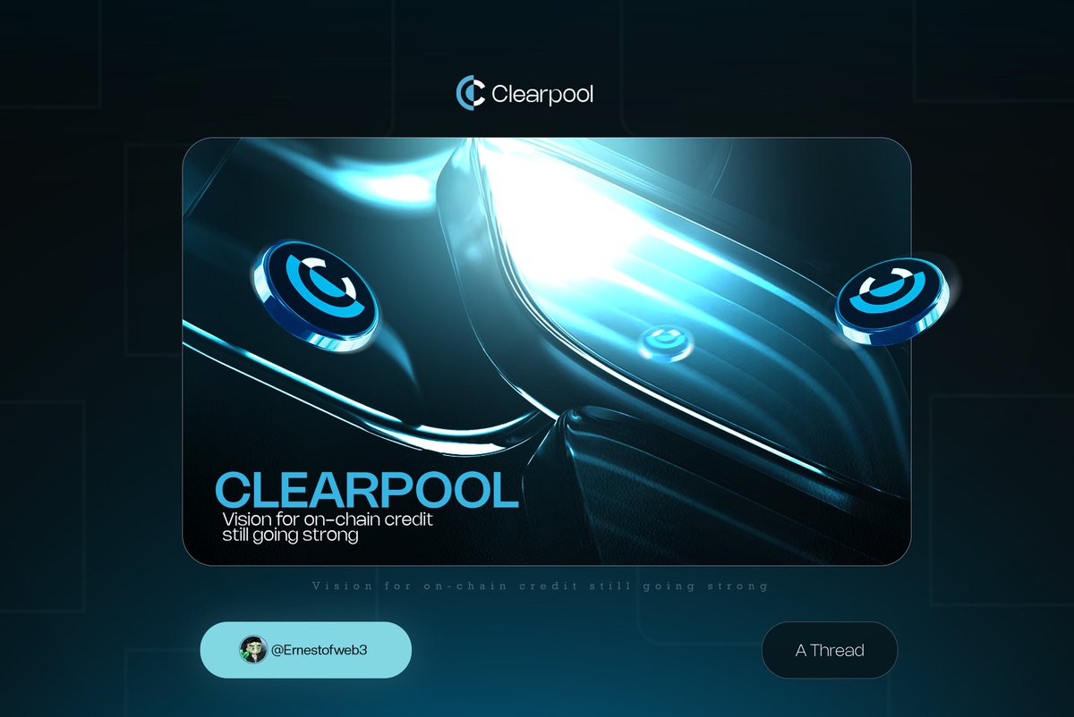 Ernestofweb3's tweet image. You&apos;ve seen it.

It has always been there, happening in different niches.

Clarity!

And when it hits, everything else begins to move and make sense.

I’m seeing it firsthand with @ClearpoolFin 

$200M in loans is a headline, but what caught my eye was four borrowers loans having…