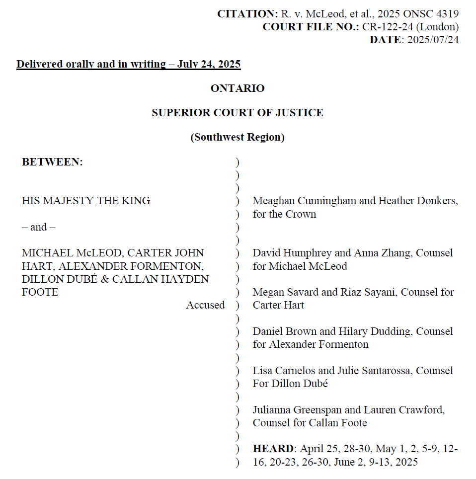 EricMacramalla's tweet image. Here's a copy of Justice Maria Carroccia's decision in the World Juniors sexual assault case.
dropbox.com/scl/fi/ouklk6j…