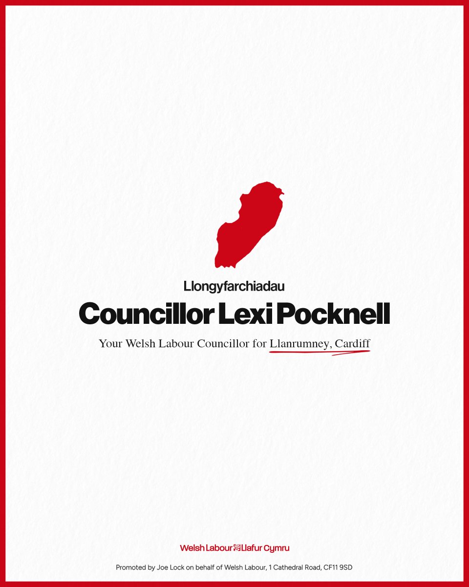 Welsh Labour (@welshlabour) on Twitter photo Llongyfarchiadau to <a href="/lexi_gauci/">lexi Pocknell</a>, your new Welsh Labour Councillor in Llanrumney, Cardiff 🌹 Llongyfarchiadau to <a href="/lexi_gauci/">lexi Pocknell</a>, your new Welsh Labour Councillor in Llanrumney, Cardiff 🌹