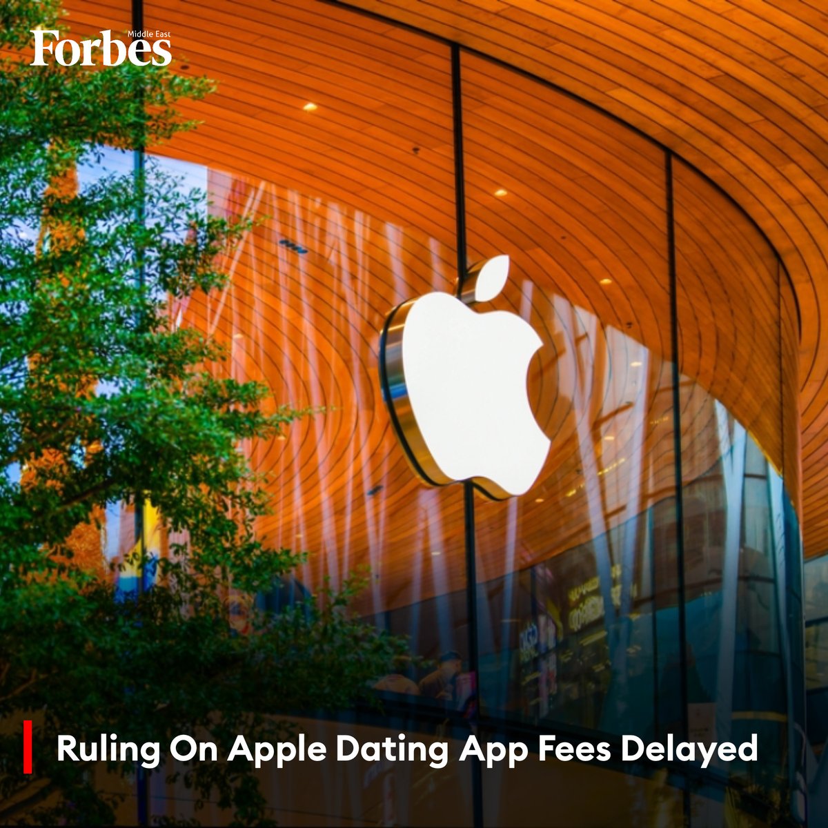 The Dutch antitrust regulator has postponed its ruling on #Apple’s dating app fees, pending the outcome of the #iPhone maker's talks with the European Commission on a similar matter.

#Forbes

For more details: 🔗 on.forbesmiddleeast.com/liuh