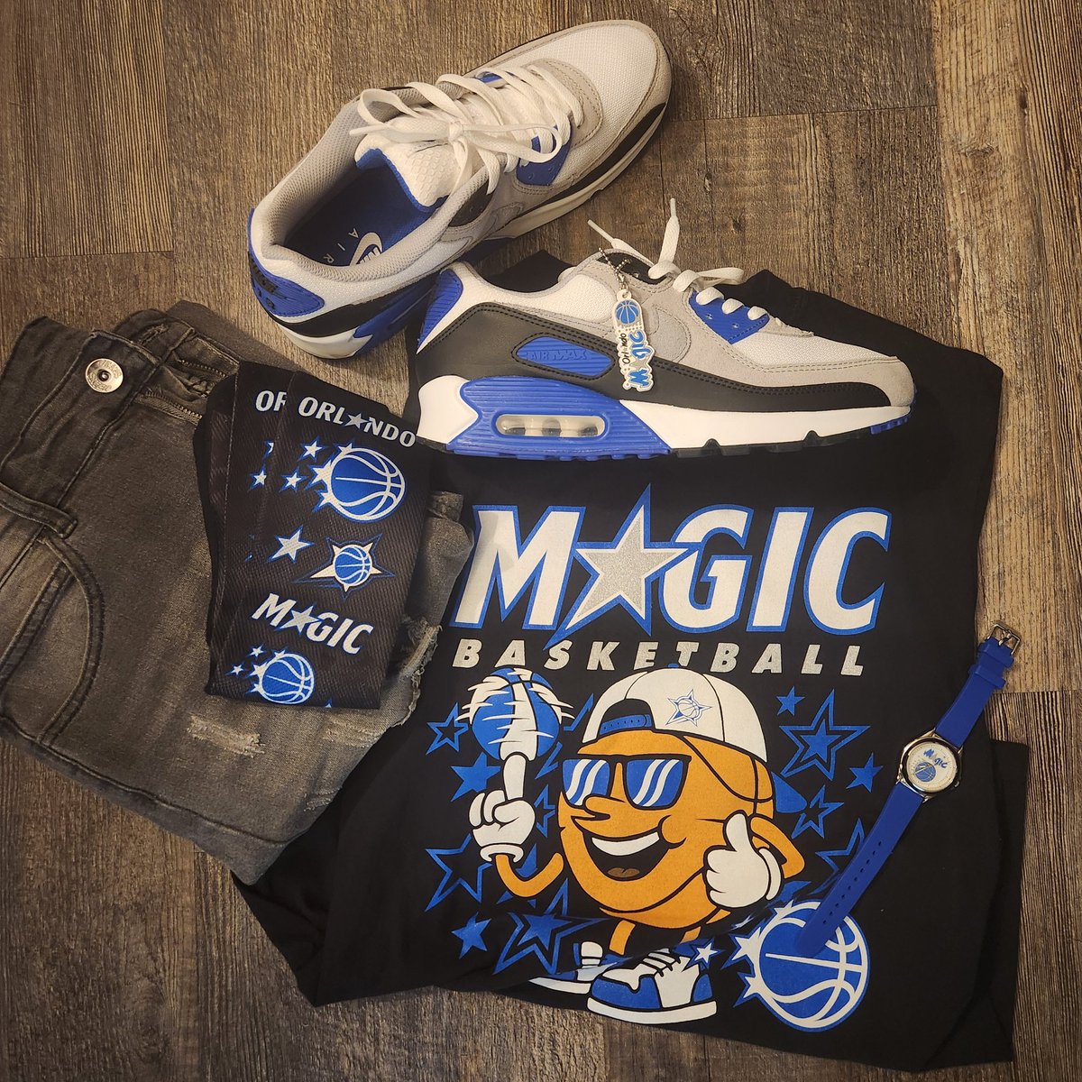 Im_PlayingDead's tweet image. Friday fit. Miss you @OrlandoMagic
