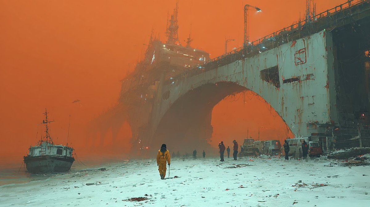 QT Steel Horizon
The future looked heavy, but he still walked toward it.