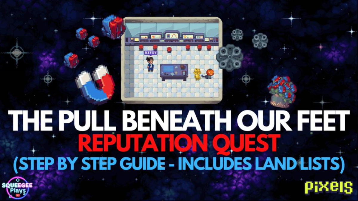 Squeegee_Plays's tweet image. 📢 NEW REPUTATION QUEST ALERT
HOW TO COMPLETE 🧲THE PULL BENEATH OUR FEET QUEST & GET +25 REPUTATION POINTS
‼️ Important Notes Before Doing This Quest
✅Must Complete Shouda, WOOD-a Coulda Beginner's Quest🔗youtu.be/nO-F6cBVtPU?si…
✅Metalworking Skill Level 30
✅Woodworking…
