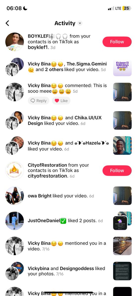 365consistency1's tweet image. Day 19 - Members Spotlight
This week's TikTok MVP goes to @VickyBina1,the one who showed up, engaged, liked, shared and reminded us what consistency looks like on-line
Your energy keeps the DayOneClub alive . We see you, we celebrate 🌹you
