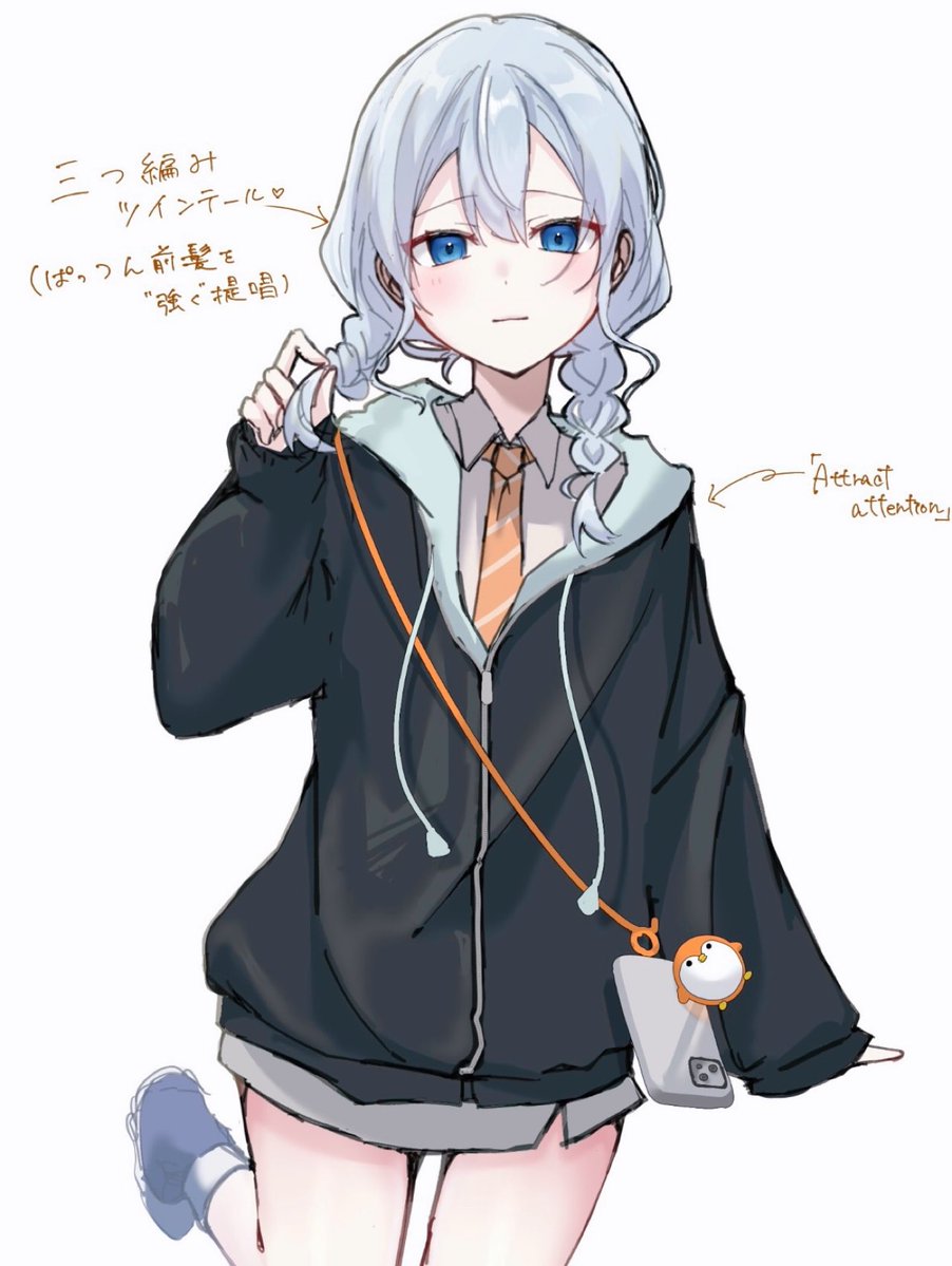 Soba_Toro_'s tweet image. こういうヘアチェンが欲しい！！！①

三つ編みツインテール🫶