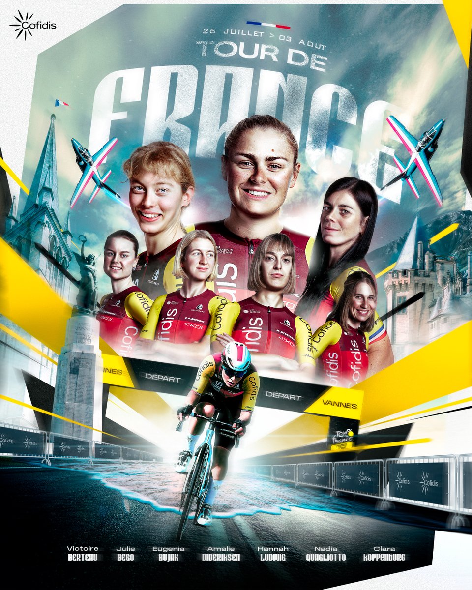 GRAND DEPART 💛

<a href="/LeTourFemmes/">Le Tour de France Femmes avec Zwift</a> #TDFF2025