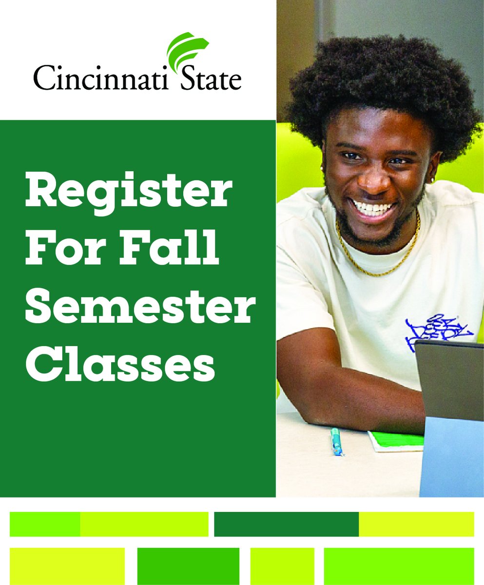 Friendly reminder that there's still time to register for fall semester classes! 🍁 If you need assistance, check out the step-by-step instructions on our Registrar page: loom.ly/RSS8YK0

#cincystate #fallsemester #backtoschool