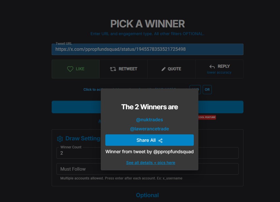 🎉 GIVEAWAY WINNERS ANNOUNCED! 🎉
Congratulations to our $100K Funded Account Giveaway winners! 🏆
🔥 <a href="/nuktrades/">nuktrades</a>
🔥 <a href="/lawerancetrade/">lawerance</a>

You’ve each won a $50K 2x funded account from <a href="/Alpha_Futures_/">Alpha Futures</a> — total value $100,000! Let’s gooo! 🚀💰
👉 To claim your prize:
1️⃣ Register at: