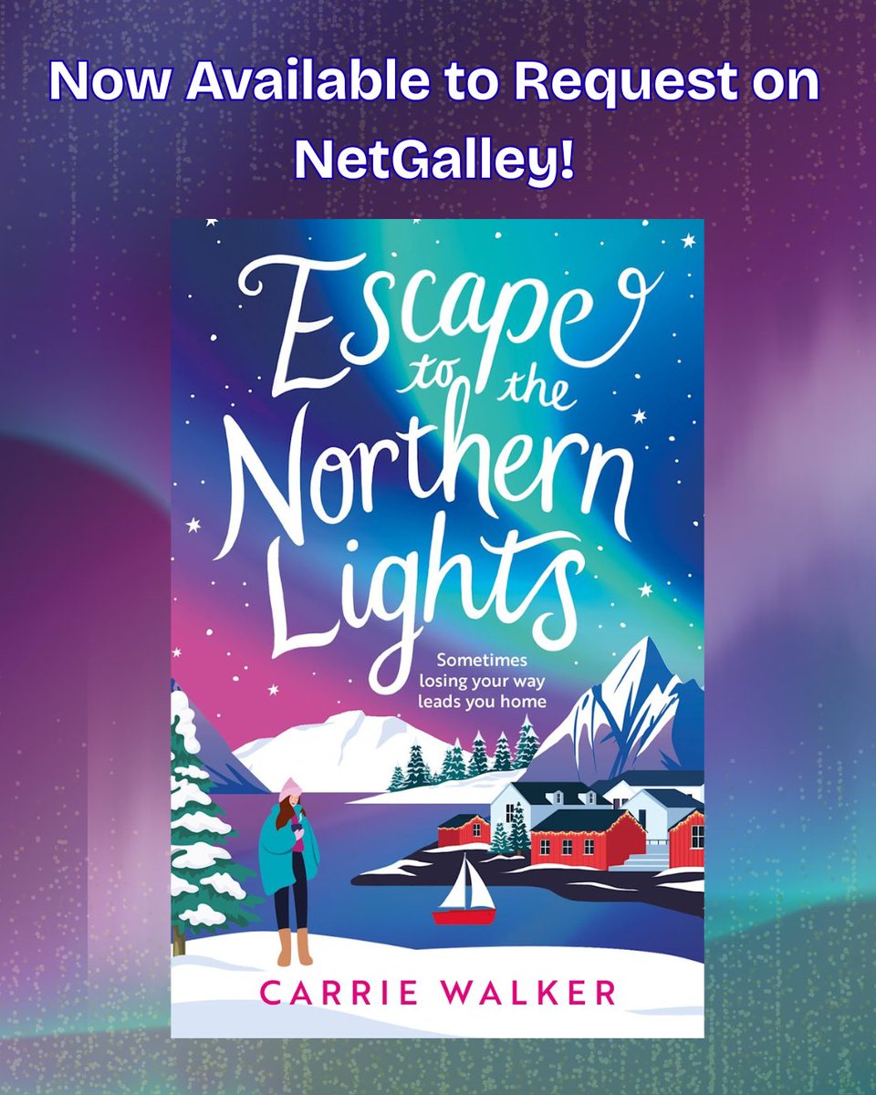 AriaFiction's tweet image. Escape to the Northern Lights by @carriewauthor is now available to request over on NetGalley!
Click the link for the chance to read it early -