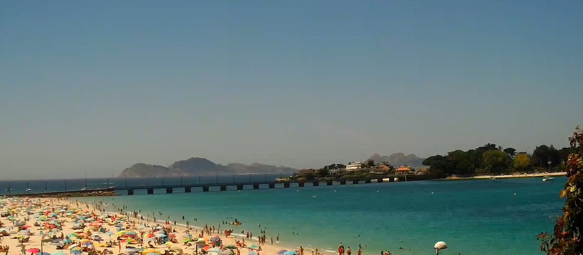 Torallamar's tweet image. Comenzamos la tarde con Sol y la temperatura es de 27º en el aire y 16,5º en el agua. ¡Buena tarde!
Imagen: Hispacams