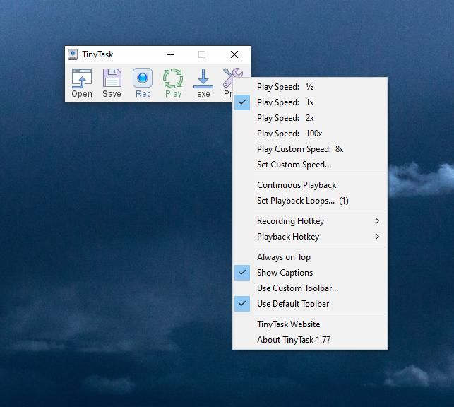 GeekOnTheLoose's tweet image. TinyTask Portable v1.77
Record tedious Windows tasks & completely automate them.
oldergeeks.com/downloads/file…
#FreeSoftware