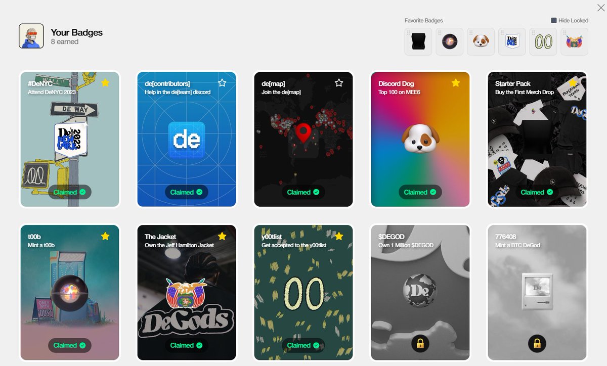 v1 of badges is out - more coming soon