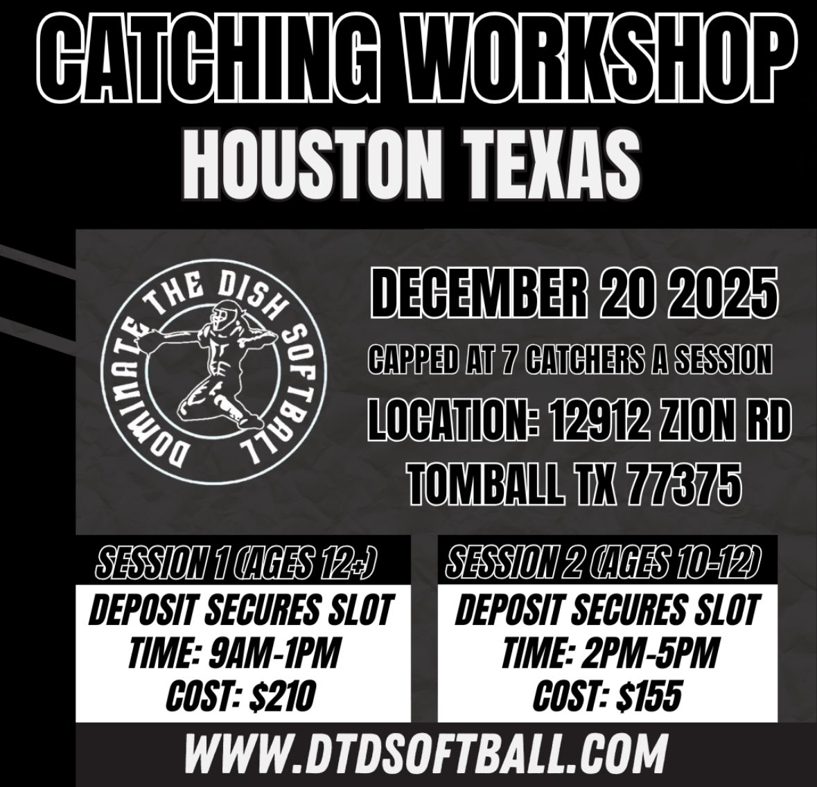 Nothing like doing what you love on your birthday 🎂

Houston Bound

Only doing deposits (refundable) right now as we are pretty far with out. With that said… I gave 1st crack to friends and remote catchers before going live yesterday. There’s only 3 slots left for both sessions