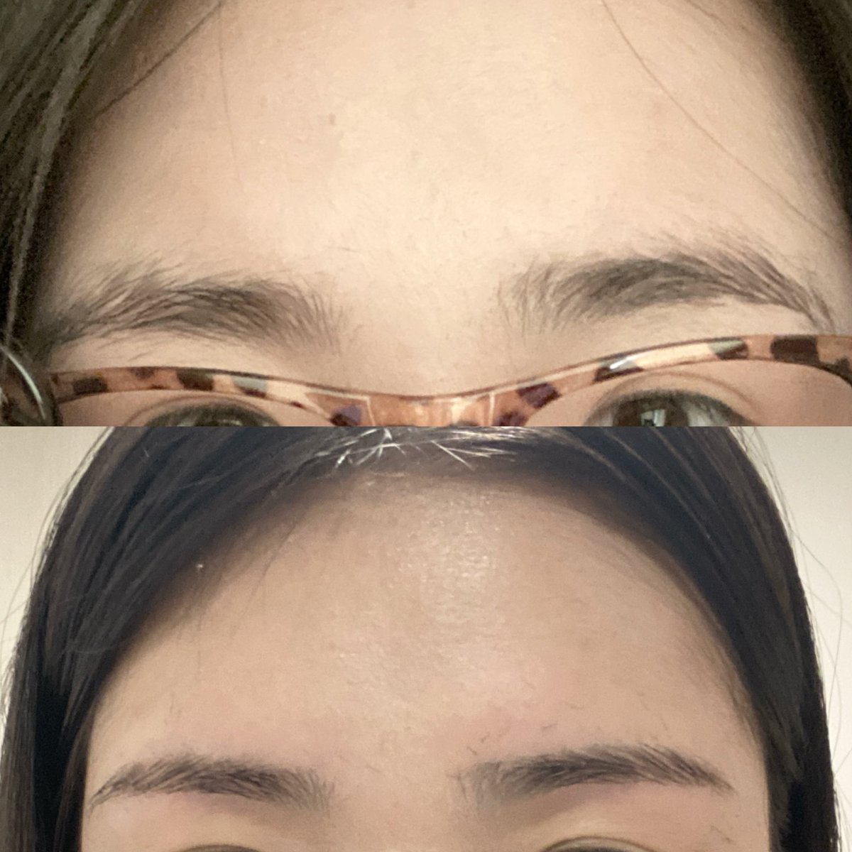 shin_ss7's tweet image. 🐛송충이 눈썹에서 깔끔한 눈썹 다듬기 튜토리얼

☑️눈썹을 다듬어도 어딘가 모르게 답답해 보임
☑️눈과 눈썹 사이가 가까워 넓히고 싶다
☑️인상이 깔끔하지 않아 보인다
☑️눈썹 숱부자인데 어떻게 다듬어야할지 모르겠다

해당하는 사람 여기로🙋‍♀️

과거 송충이                          현재 전&amp;gt;후
