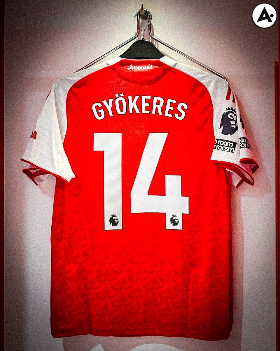 新品タグ付 L アーセナル チャンピオンズ 14 番 GYÖKERES Arsenal Inside on X