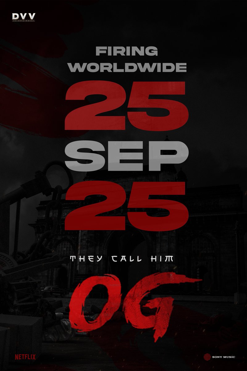 brahmi_fan's tweet image. Just two more months left... ๐ฅ Fire Storm is coming...๐ฅ
They Call Him OG - 25.09.2025 release... โ
#PawanKalyan #PriyankaMohan #OG #TheyCallHimOG