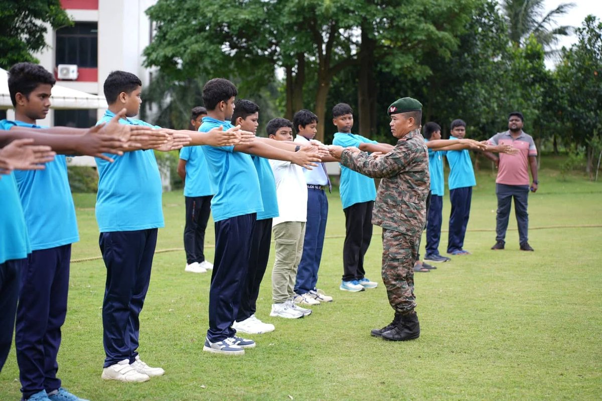KTGlobalSchool's tweet photo. #KTGlobalSchool proudly inaugurated its NCC Army Wing under 1 Odisha R&amp;V Unit, marking a new chapter of discipline, leadership, and patriotism for our students. 🇮🇳

#NCCInauguration #KTGlobalSchool #ArmyWingNCC #1OdishaRVUnit #DisciplineAndDuty #FutureLeaders #cbseschool https://t.co/bQOL0xvApK