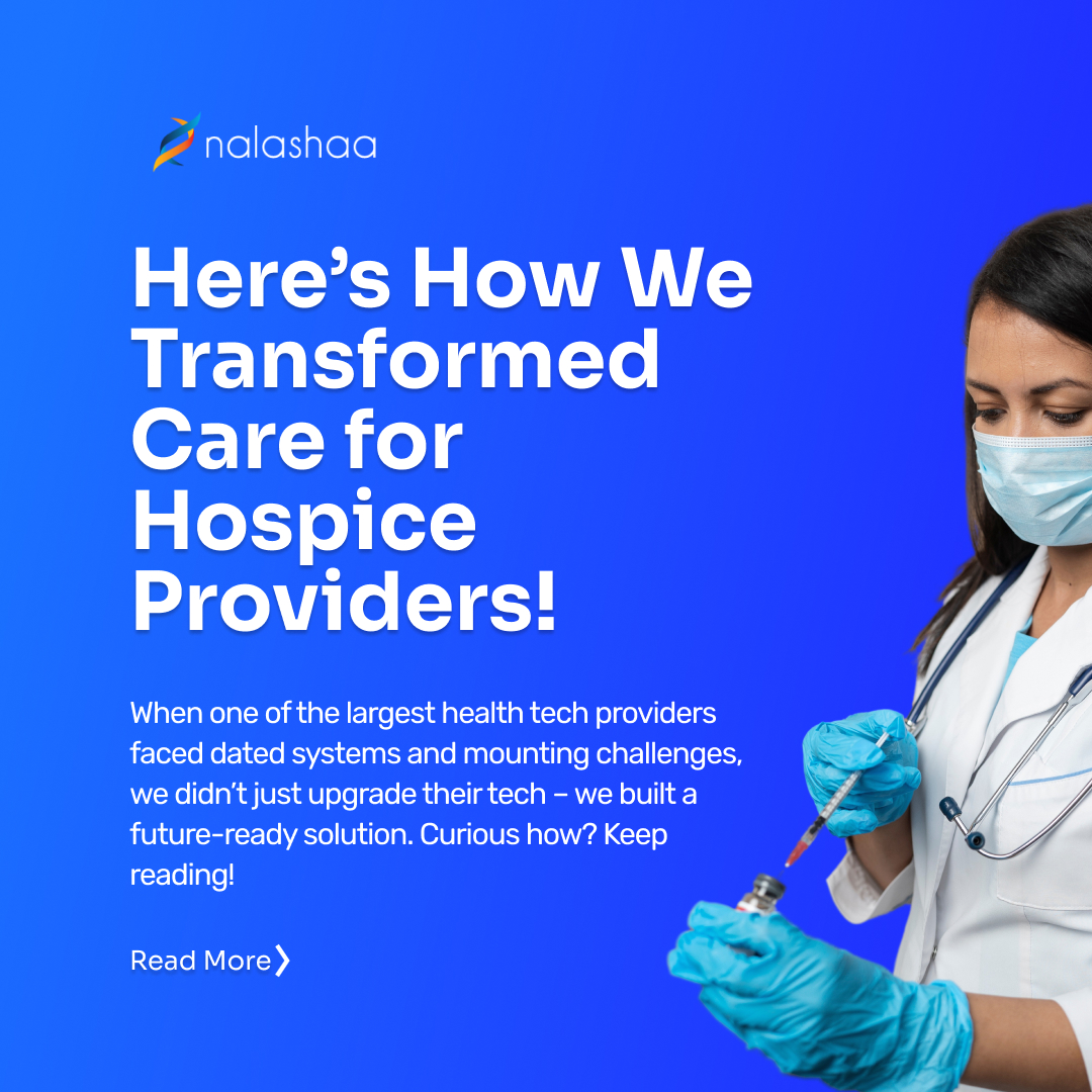 Nalashaa_HIT's tweet image. Outdated tech can cost your patients, caregivers, and business more than you think. Here’s how we helped a major provider revolutionize hospice care with a custom EHR solution – from scratch to success!

Learn More: nalashaahealth.com/advanced-solut…

#HealthTech #EHRSolutions #HospiceCare