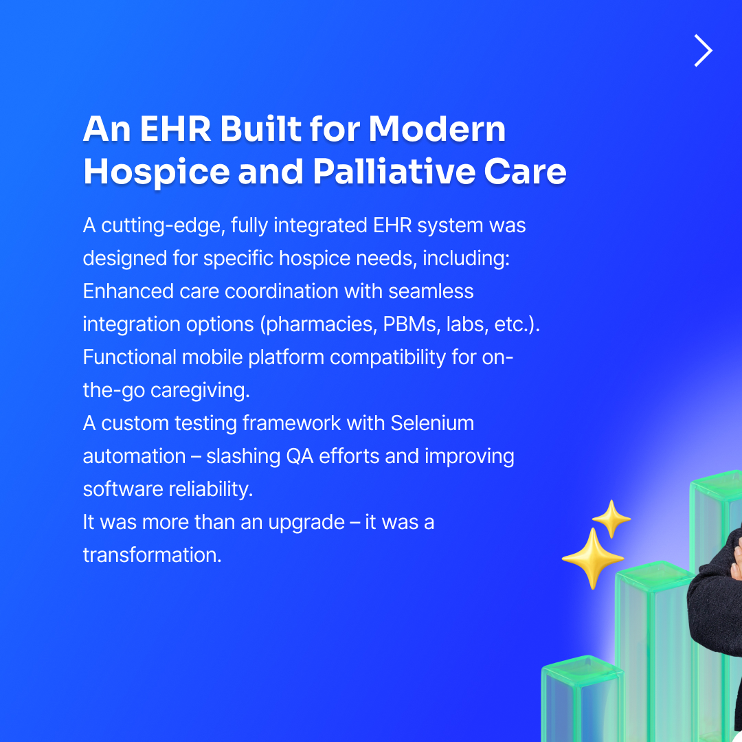 Nalashaa_HIT's tweet image. Outdated tech can cost your patients, caregivers, and business more than you think. Here’s how we helped a major provider revolutionize hospice care with a custom EHR solution – from scratch to success!

Learn More: nalashaahealth.com/advanced-solut…

#HealthTech #EHRSolutions #HospiceCare