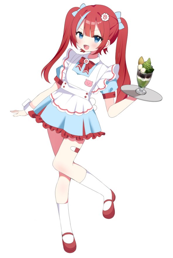 I4Y7d's tweet image. My oc kamaboko girl btw^^