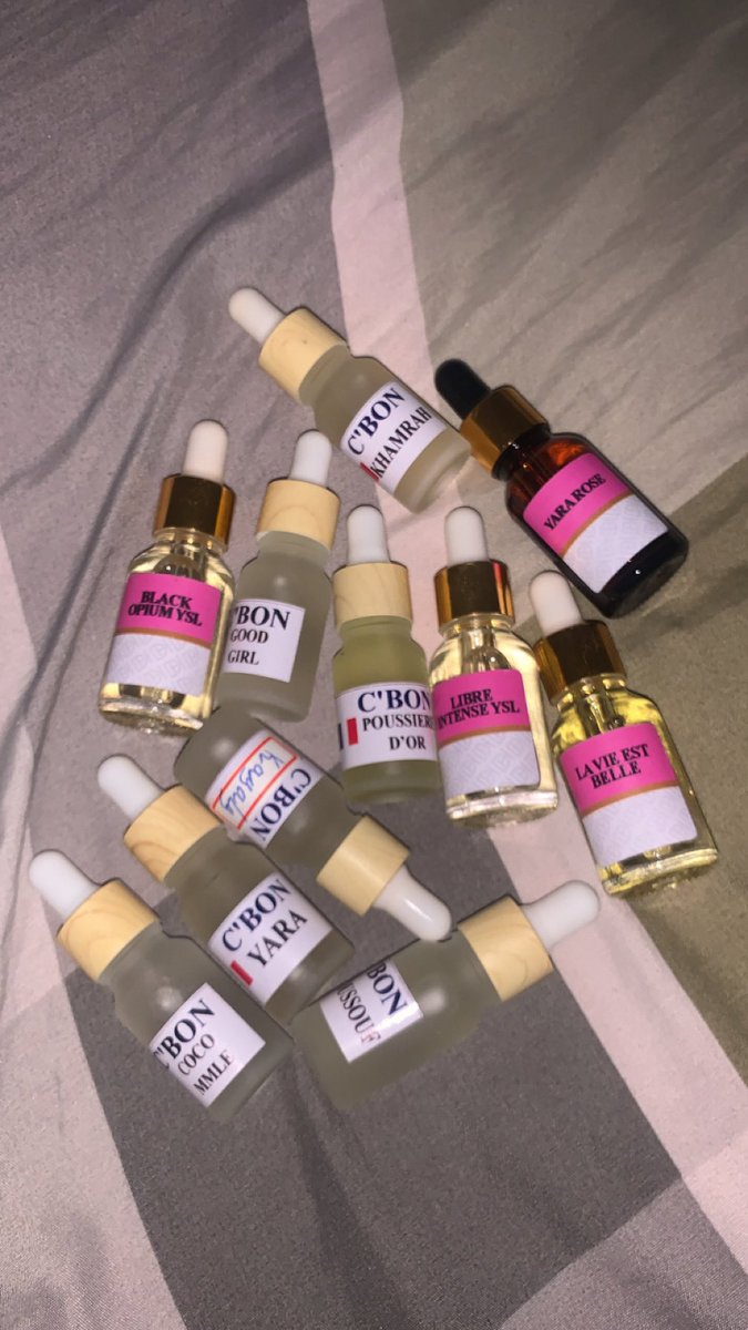 MSC_Collection's tweet photo. Ton prix? 
 
Kayali 10ml
Khamrah 10ml 
Yara Rose 15ml / 10ml
Good Girl 10ml
Black Opium 15ml
Poussière d’Or 10ml
Moussouf 10ml
Libre 15ml
La vie est belle 15ml
Coco mademoiselle 10ml https://t.co/bTgh3NJPTg
