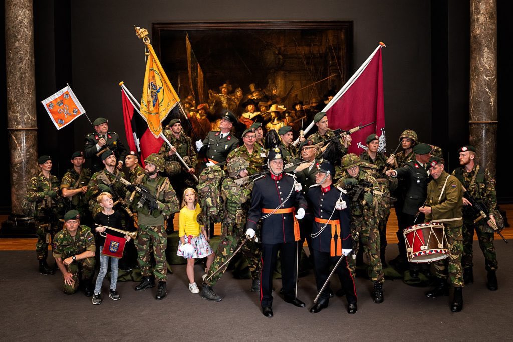 Rembrandt’s Night Watch – Then and Now.