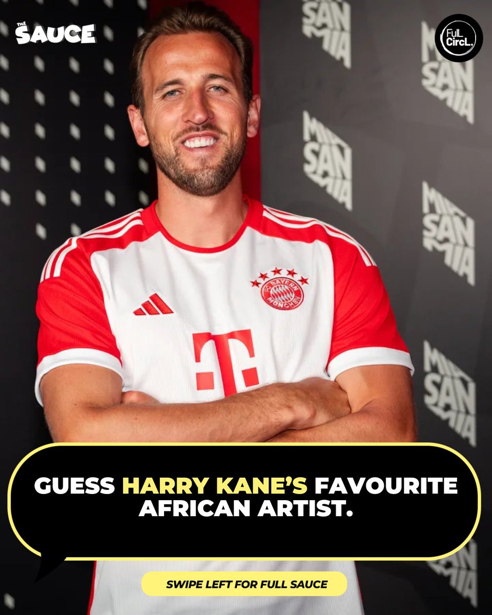 FulLCircLAfrica's tweet image. THE SAUCE🚨: @harrykane names @burnaboygram as his favourite African artist and really like to listen to his song “BIG 7 “ . Football and music the best collaboration 👏🔥