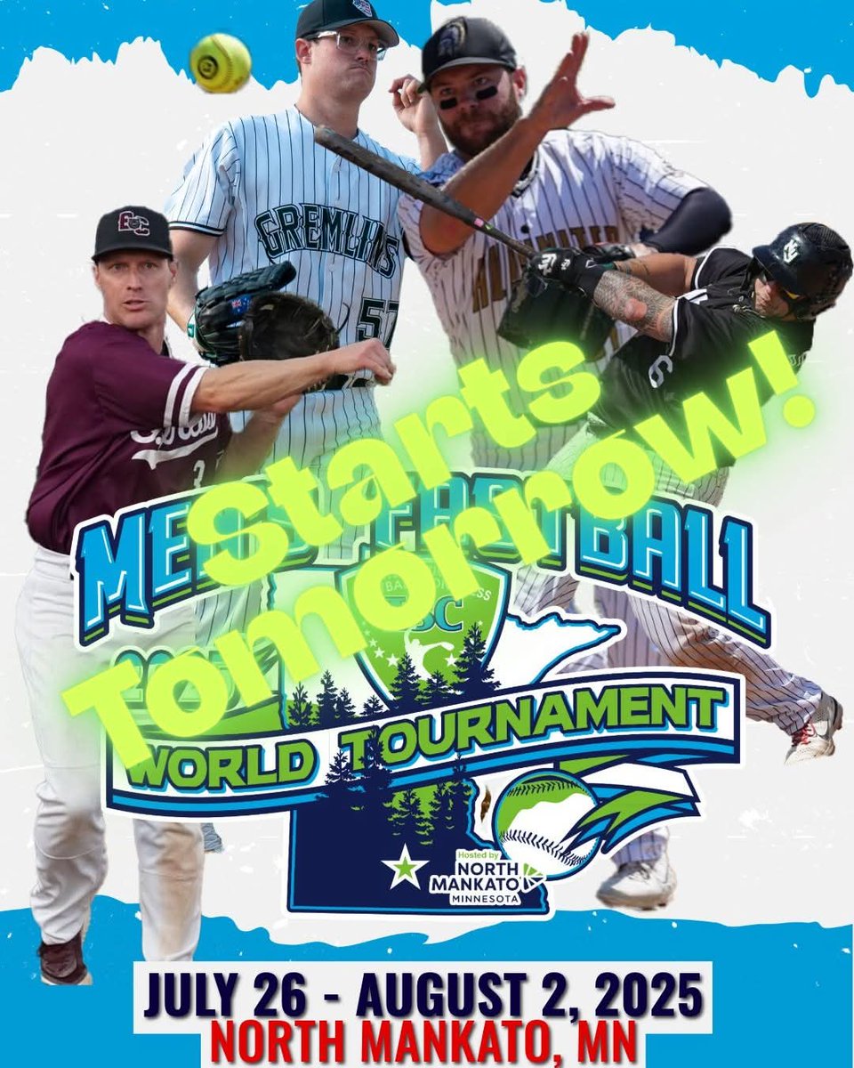 One More Day til #ISCWT2025 

#iscfastpitch #fastpitch #fastpitchsoftball #mensfastpitch #mensfastpitchsoftball