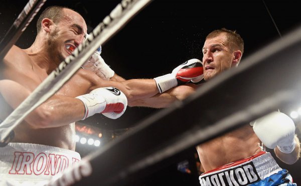 MatthewAguilar5's tweet image. 10 yrs ago July 25: Sergey Kovalev stops Nadjib Mohammedi in 3, retains IBF/WBA/WBO 175lb titles, Mandalay Bay LV. In midst of devastating prime, “Krusher,” 27-0-1, has little trouble with fringe French contender, dominating for 2nd defense of 3 titles & 6th overall defense.