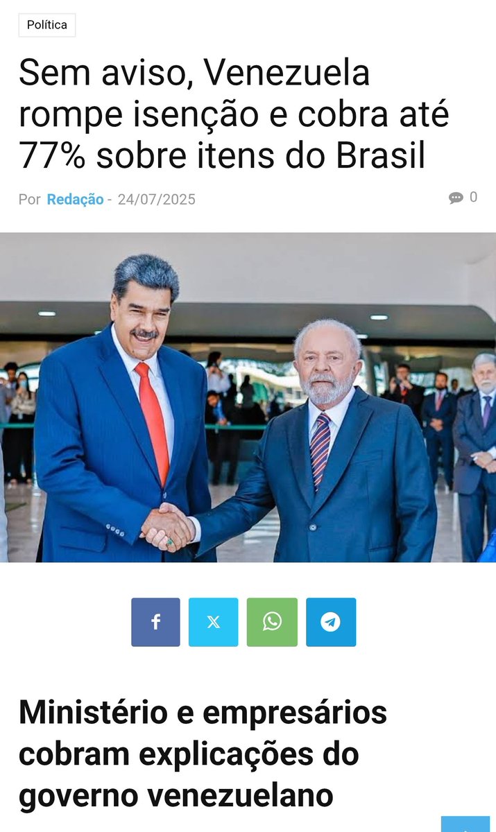 CJBrEngLeo's tweet image. Até o companheiro Maduro está pondo no rabo do velho cachaceiro.
O bandido de 9 dedos acabou mesmo com esse país!
Faz o L. O amor venceu.