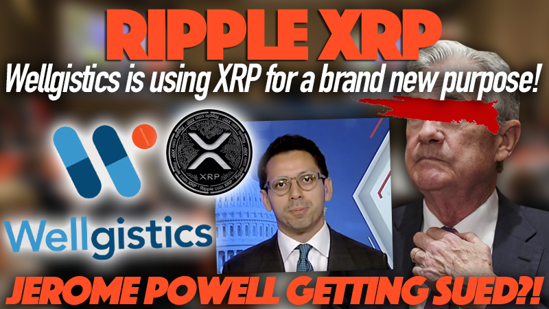 WorkingMoneyCH's tweet image. 😲 Jerome Powell Getting SUED! &amp;amp; @wellgistics Taking XRP Investment Into A New Industry 👀
#Ripple #XRPcommunity
▶️ youtu.be/oXKKgGGRa88