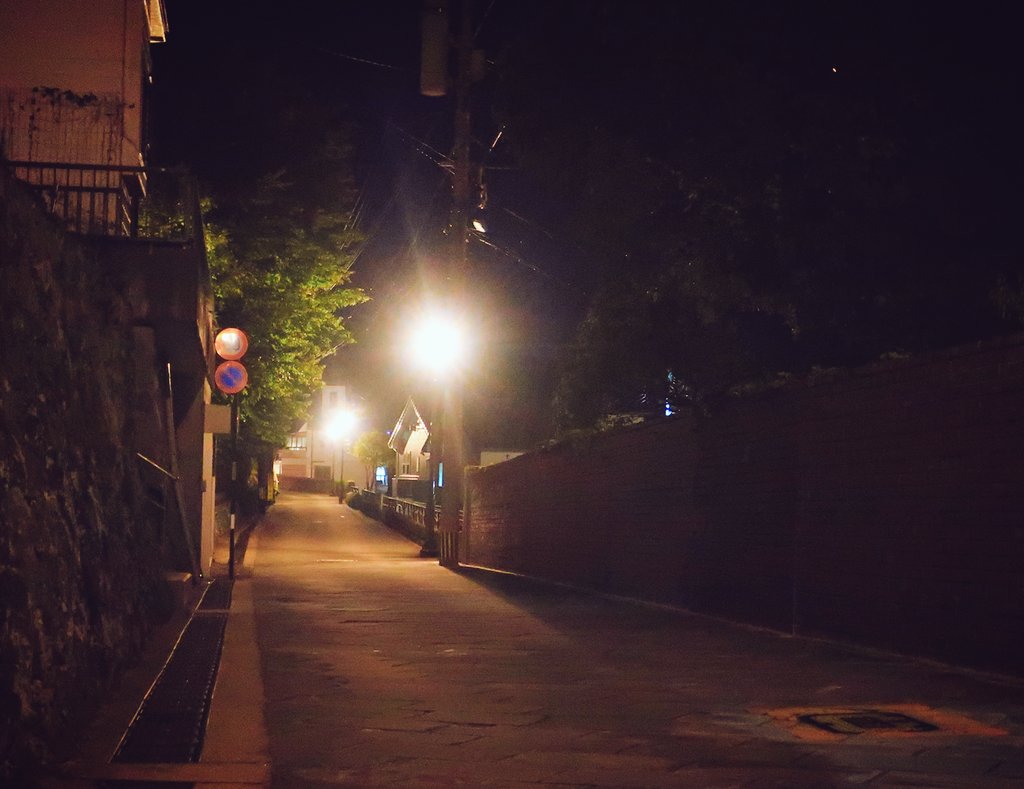 長崎市　南山手町より
今日もお疲れ様です🎵
＃長崎の夜景