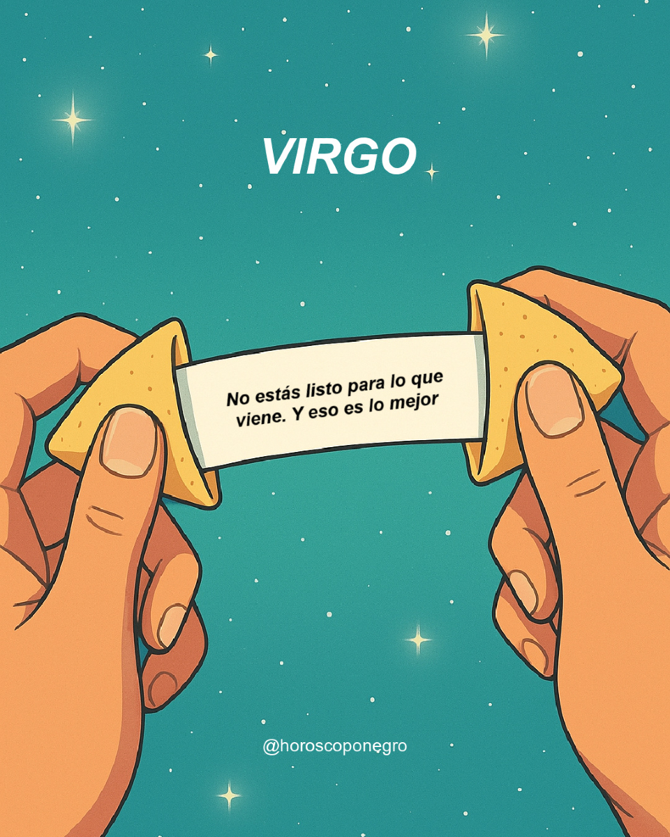 Virgo, la galleta de la fortuna tiene un mensaje muy importante para ti 💬🔮