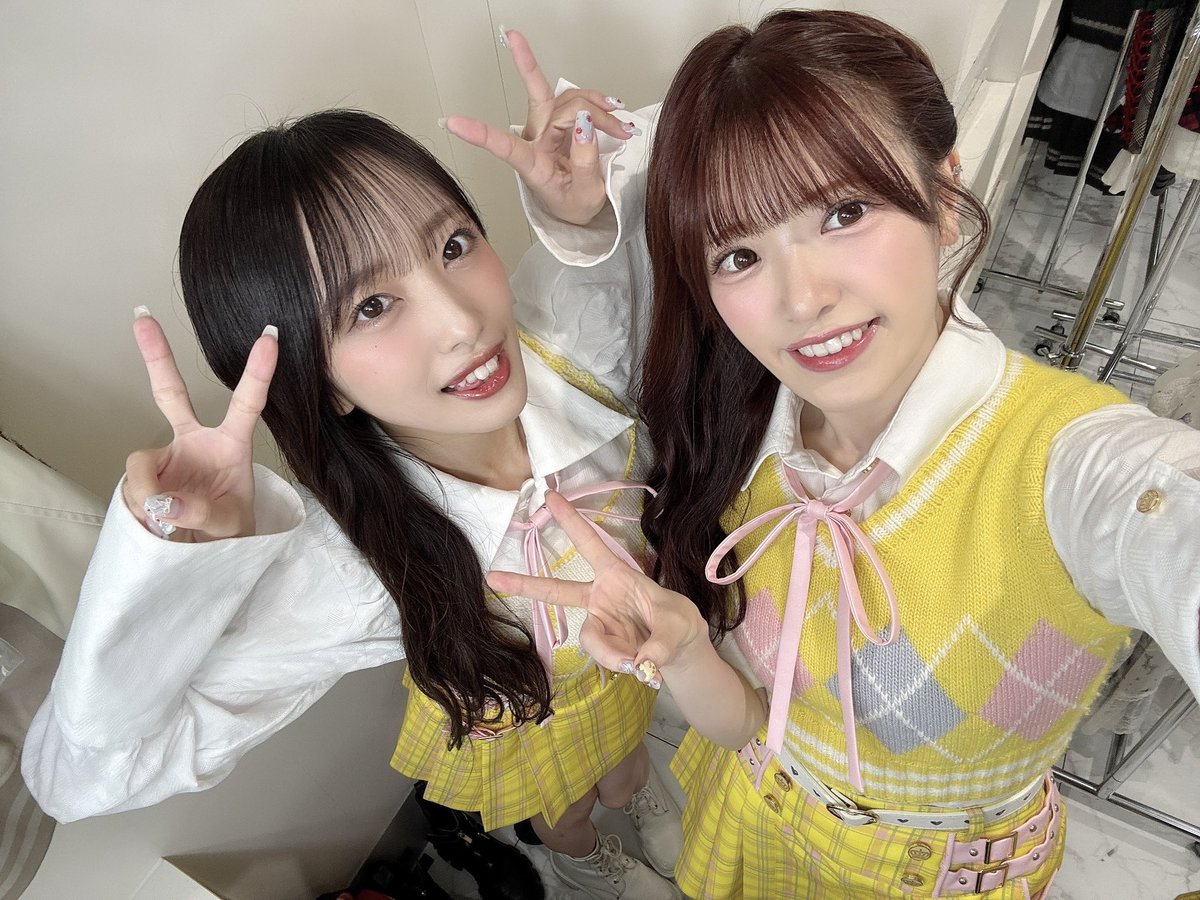 muto_orin's tweet image. #ここからだ公演
ありがとうございました！
今日はおんちゃんとお揃いヘアしたよ💋🪄
そららのツインテールバイクぶんぶんも
曲中にしちゃいました！ぜひみてね〜👧🏻🏍️💗