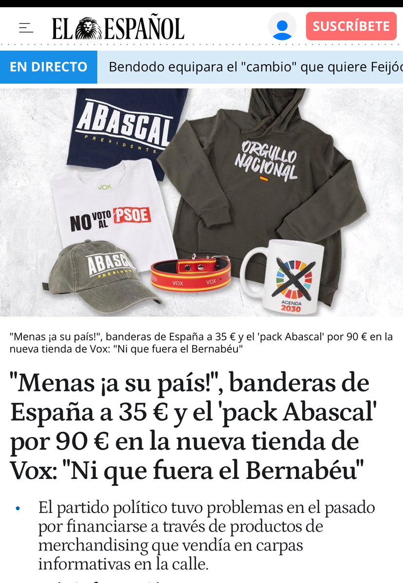 VValegrame's tweet image. Pues habrá que ir a comprar estos productos. Gran idea de @vox_es. Y sí los Menas a sus putos países con sus putos padres miserables. Fuera.