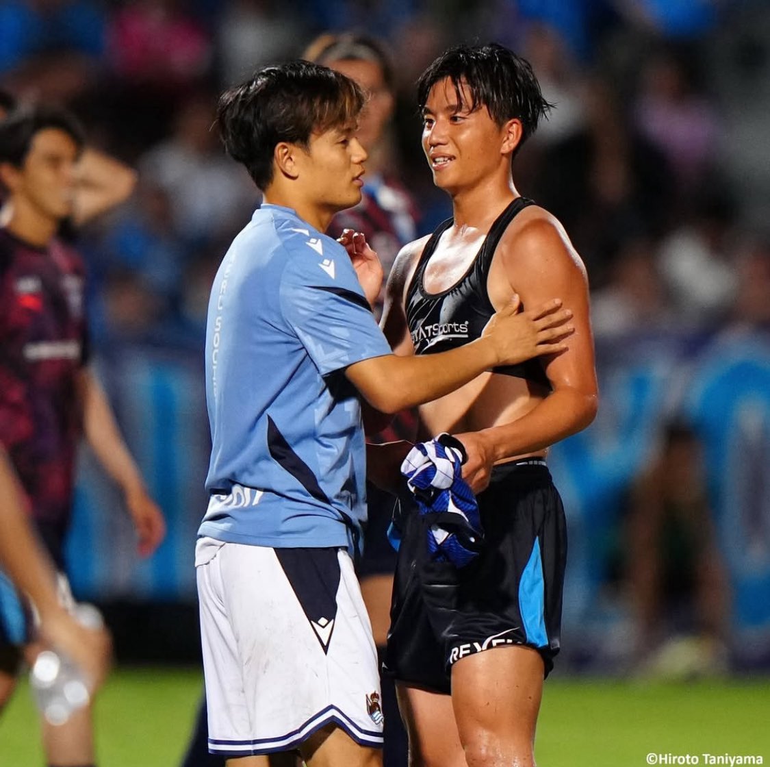 7VgktkuVDcvZwtI's tweet photo. コウタ タケを見習えよ💪
あのときタケに怒られたろ!
#久保建英 #山田康太
#goaljapan instagram https://t.co/eZDzqlHO1T