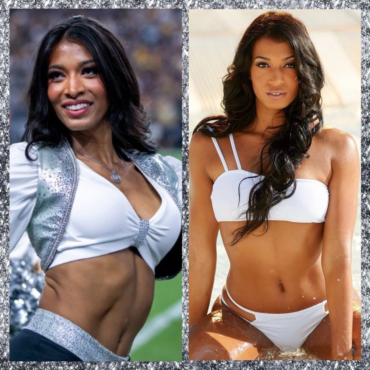 RaideretteDaily's tweet image. Wishing a very fabulous birthday to Raiderette alum (2020-23) Monet!! 🎂✨🤍
#RaiderNation | #HappyBirthday