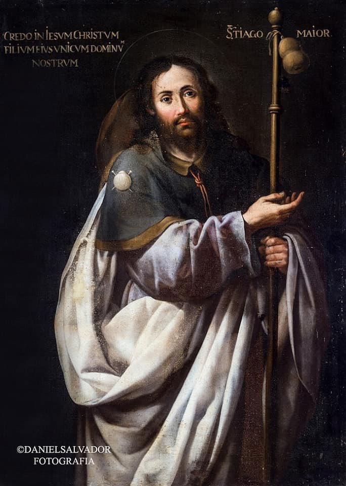danielvsag's tweet image. Santiago el Mayor. Sebastian de Llanos Valdés. Palacio Arzobispal de Sevilla
