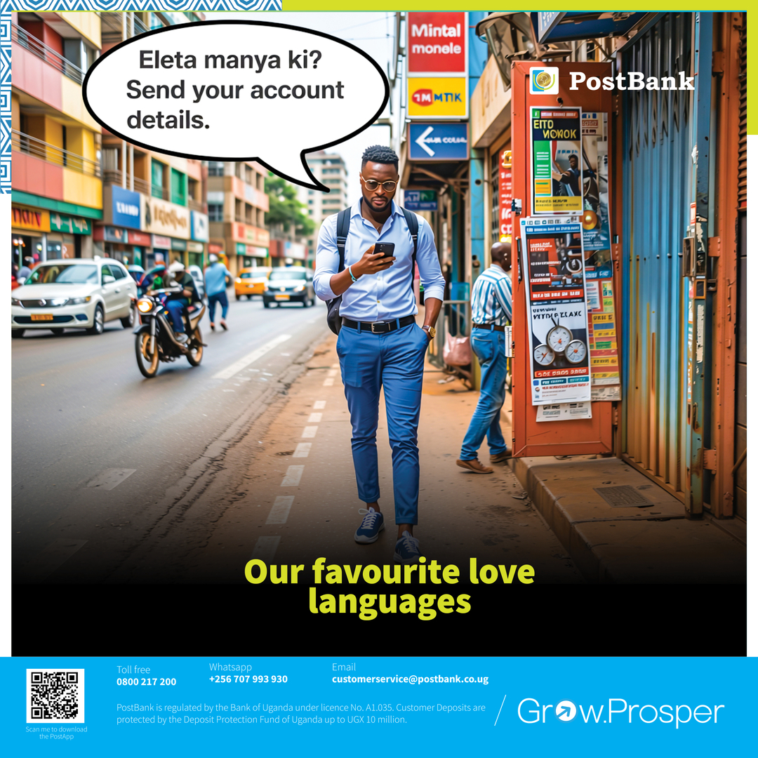 postbankug's tweet image. Speak their love language this weekend and send the love faster and safer with the PostApp.

Download the App on nuel.ink/sIvgtu to get started

#PostApp #PBUganda #GrowProsper