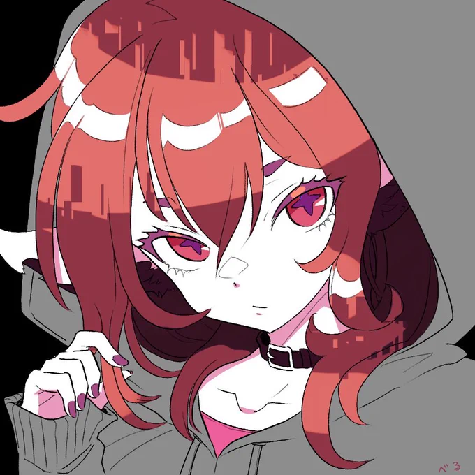 人の顔してるキャラ(?)も描こうと思えば一応描けます、人外描きなんですけど一応、はい…… しらつみさんを見ていってください(1枚目の)