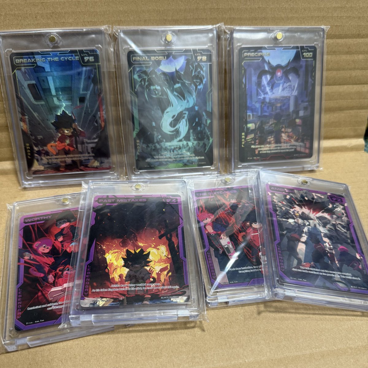 nishfoshizzle's tweet image. Got my @ChimpersHQ x @finalbosuX Against All Odds physical cards in hand!

Top-tier quality as always!

Chimpers team never misses.