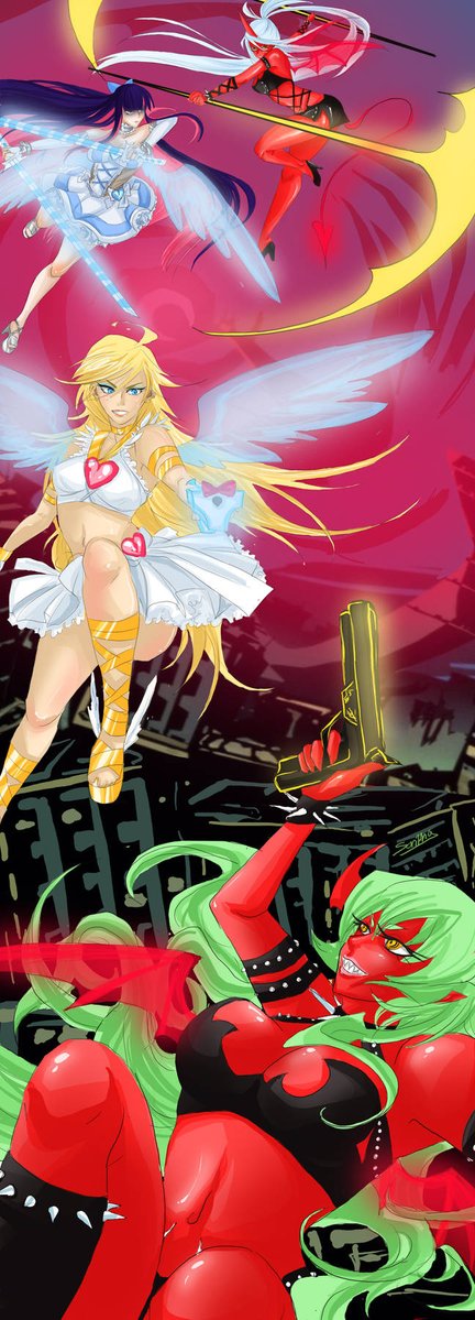 ArtSoritha's tweet image. Mis dibujos de Panty & Stocking del 2010/2011
Me merezco hacerles uno en 2025
