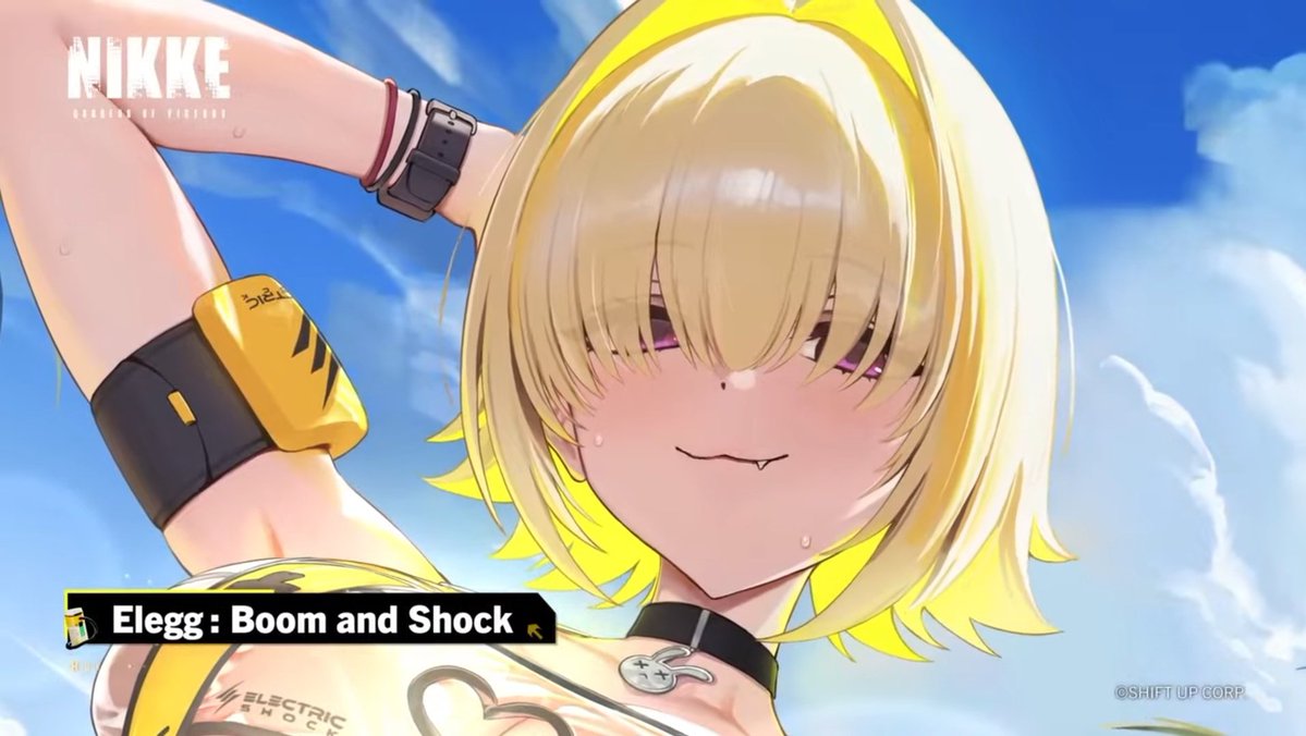 ScrubSquad115's tweet image. Normally ASMR, i'm like big pass, but the nikke ASMR is just different 🤤