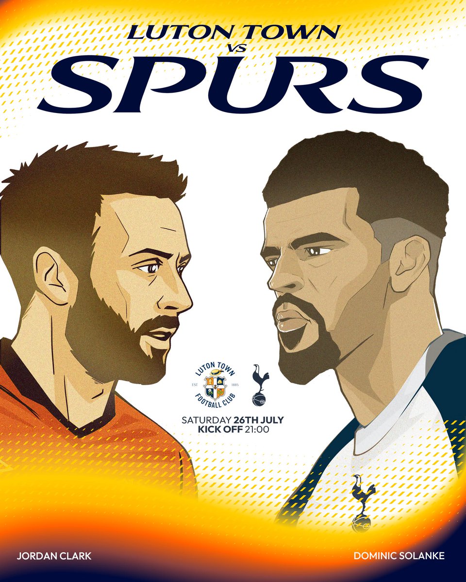 Spurs_MAS's tweet image. Perlawanan hari Sabtu! 👊
Saksikan perlawanan friendly pra-musim kami menentang Luton Town secara langsung pada 10pm MYT di SPURSPLAY 📺
#SpursMY