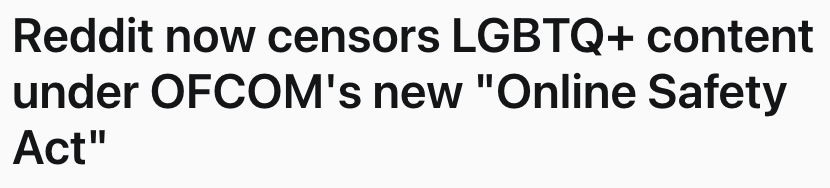 GoodLawProject's tweet image. It’s important to protect children online, but tech firms and legislators must make sure that they don’t lock children out of material they have a right to access – and that the line between “appropriate” and “inappropriate” isn’t discriminatory.