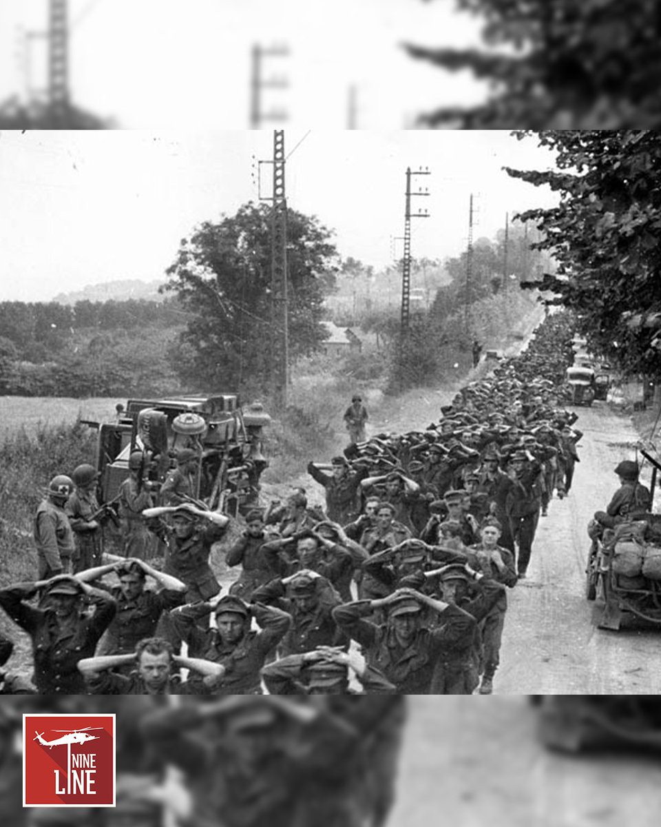 NineLineApparel's tweet image. July 25, 1944 - The US 1st Army, led by Lieutenant General Omar Bradly just 7 weeks after D-Day, begins Operation Cobra. The operation commences with an aerial bombardment from thousands of Allied aircraft. Units of the VII Corps led the two-division assault while other 1st US…