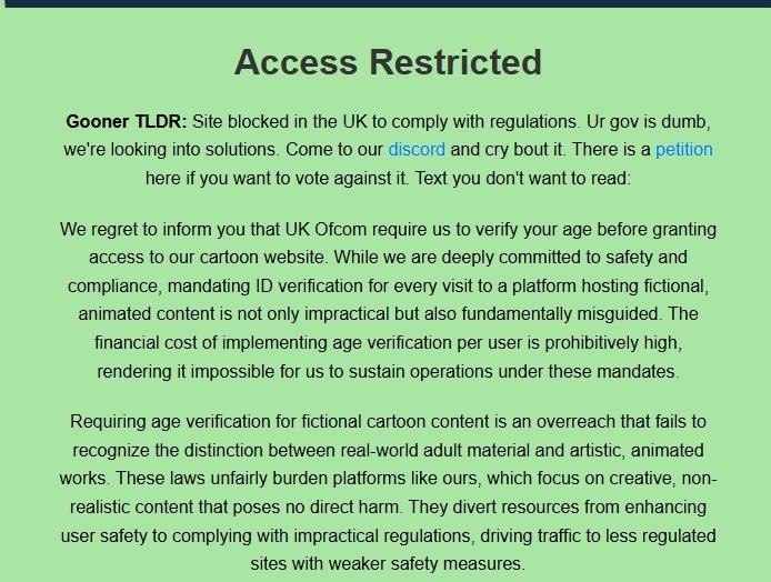 TippityTappVR's tweet image. I’m all for making the internet safer for young people—but normalizing ID or credit card verification for these types of sites just hands bad actors the blueprint for scams and data theft. This move helps them more than it protects anyone. #OnlineSafetyAct  #unitedkingdom