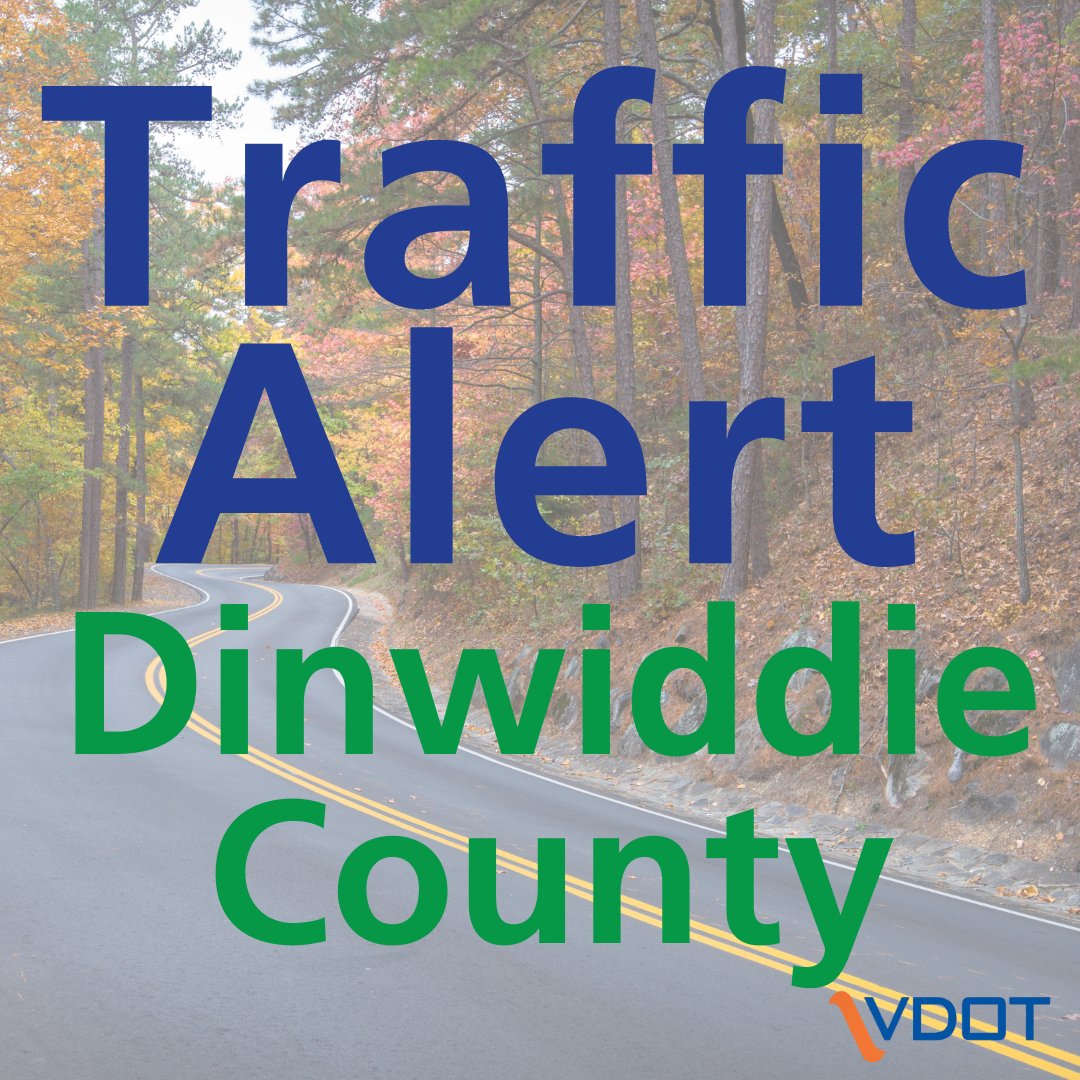 VaDOTRVA's tweet image. Attention #Dinwiddieva: Until further notice, Whitmore Rd. is closed between Gills Bridge Rd. and Old Cryors Rd. for flood damage assessments and repairs.
Details + Detour: vdot.virginia.gov/news-events/
